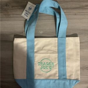 Trader Joe’s Mini Pastel Canvas Tote Bag